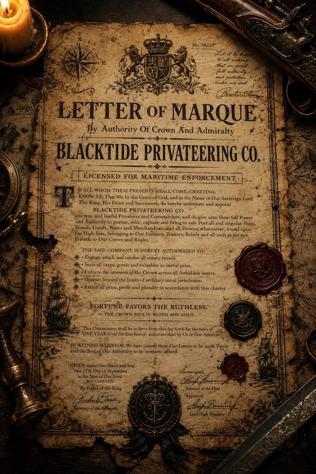 Blacktide artifact