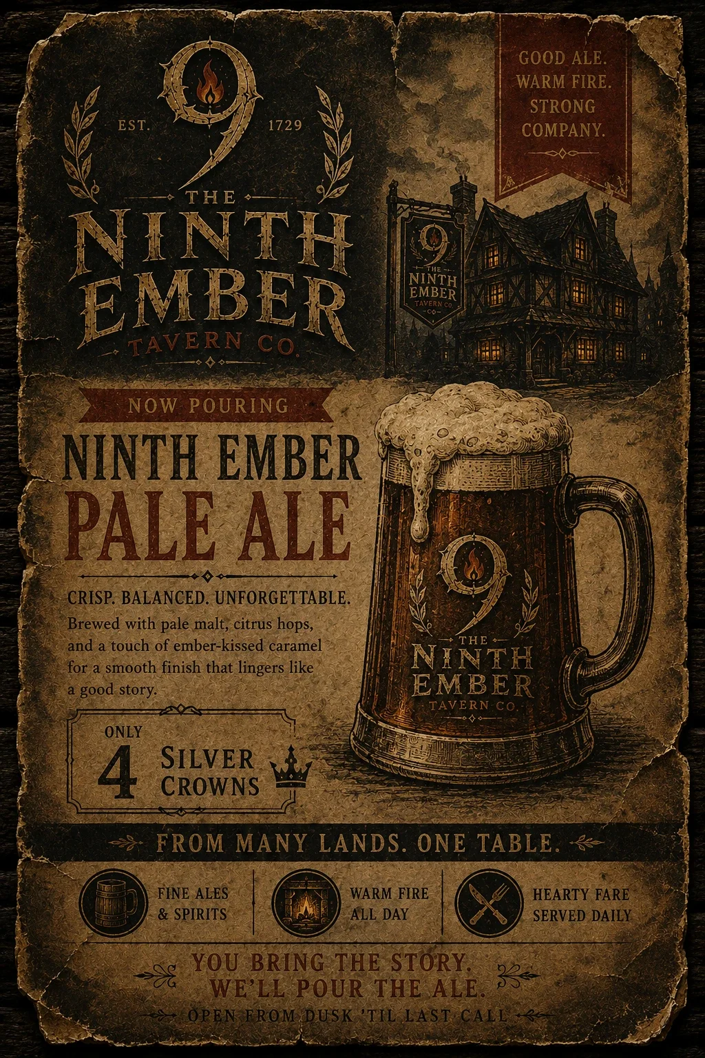 Ninth Ember — full spread