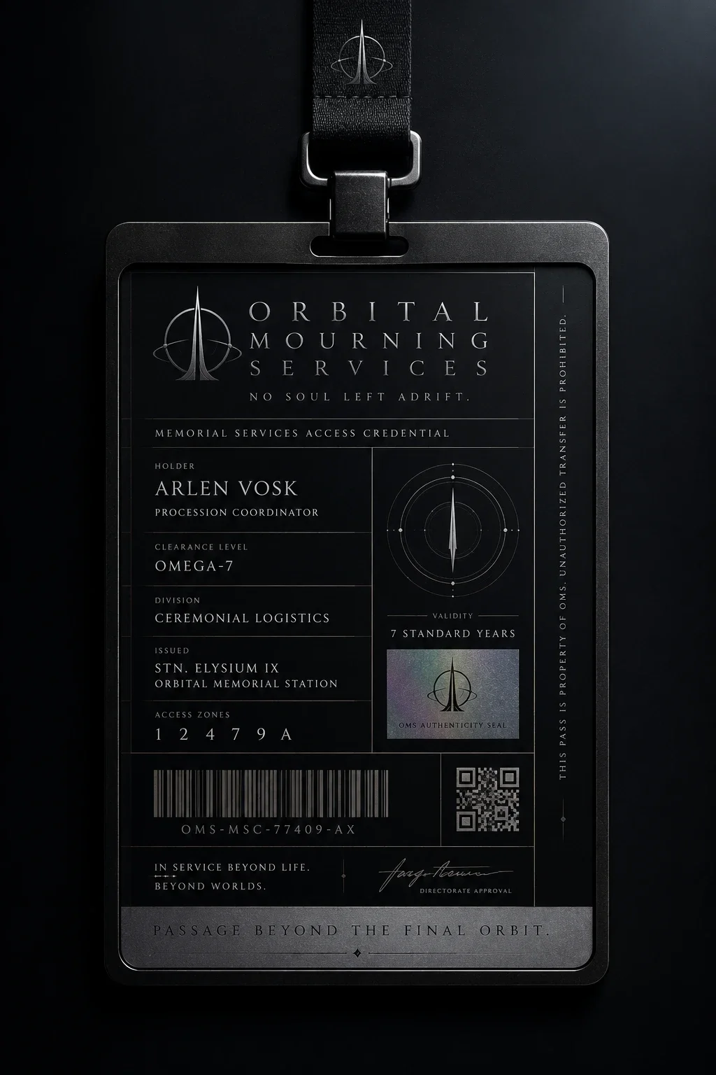 Orbital Mourning artifact