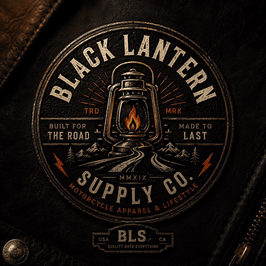 Black Lantern Supply Co. badge logo