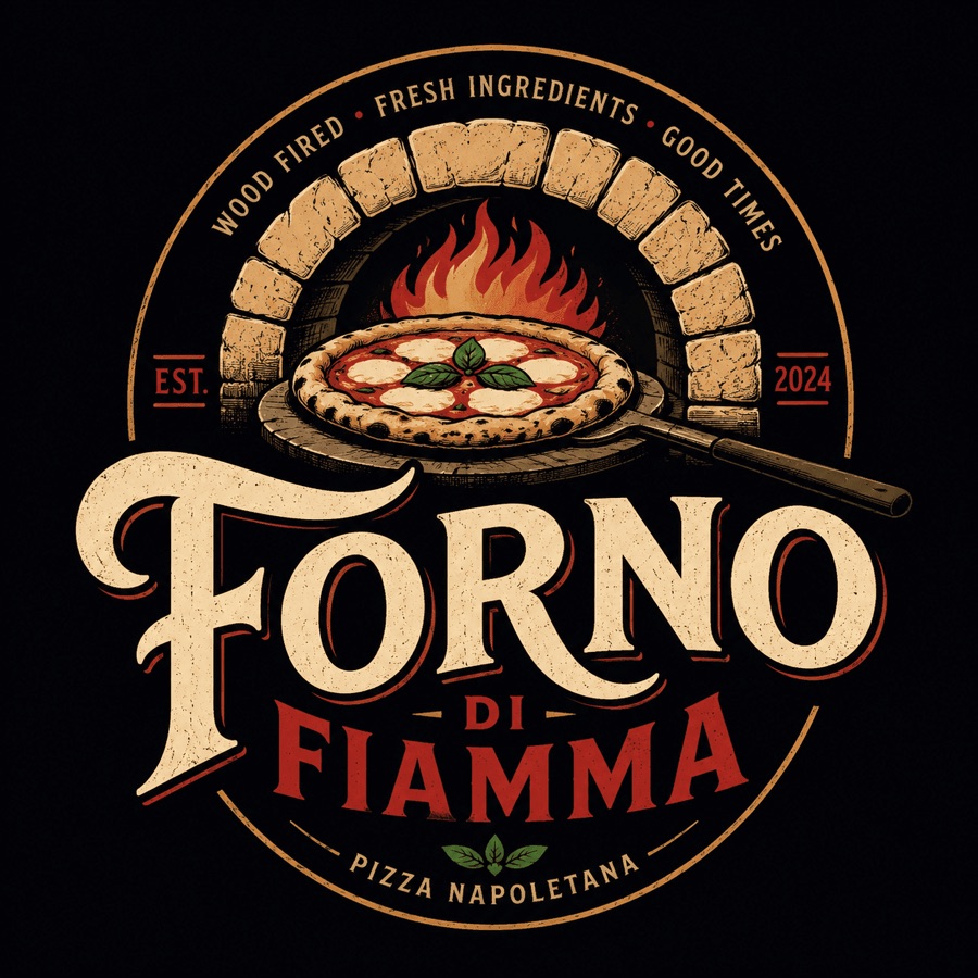 Forno di Fiamma pizza logo