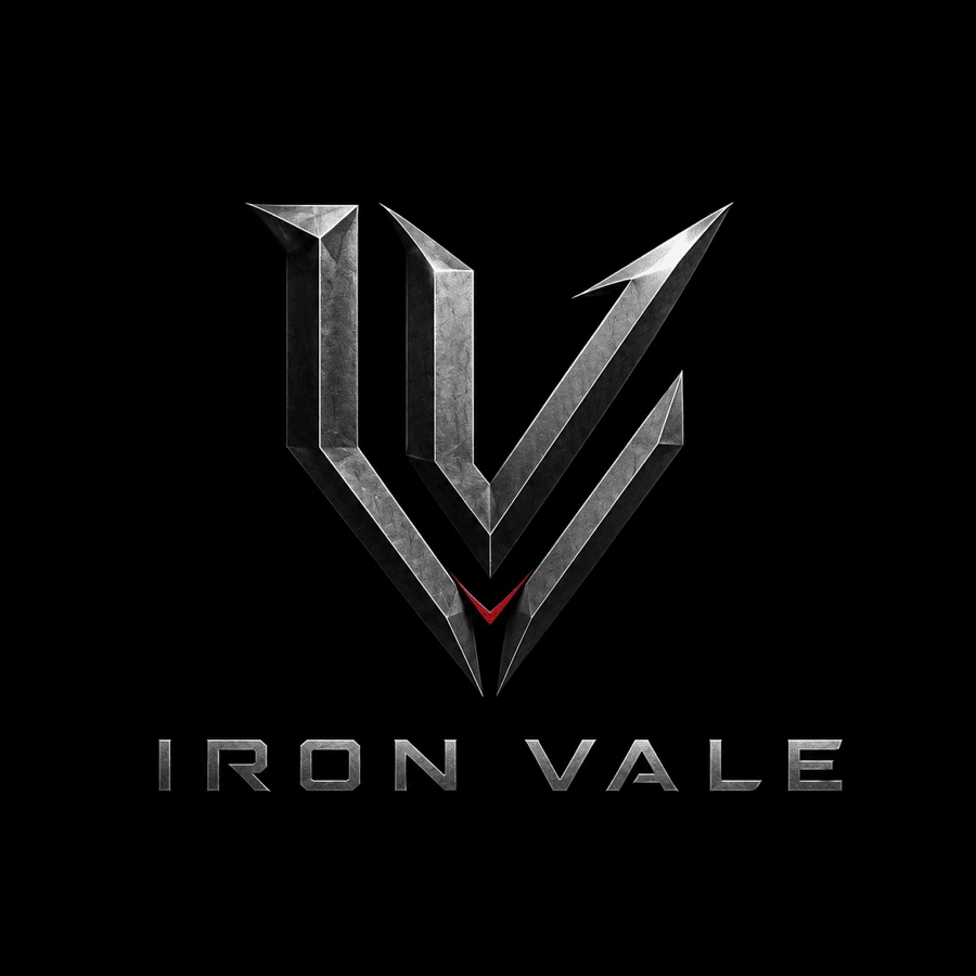 Iron Vale metallic logo