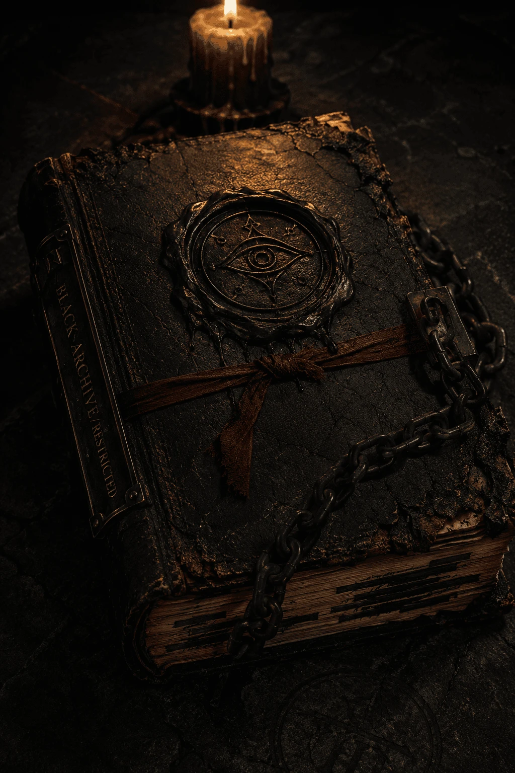 The Black Archive faction art from The Veyra Scholarium